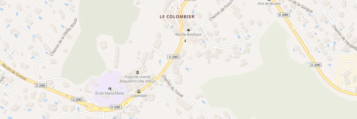 Plan du 21 Che du Touar à Roquefort-les-Pins