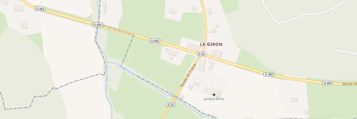 Plan du 10 Le Giron à Bertrimoutier
