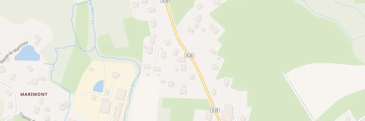 Plan du 29 Rue de la Petite Côte à Ban-de-Laveline