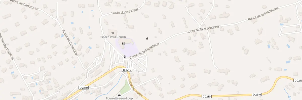 Plan du 112 Rte de la Madeleine à Tourrettes-sur-Loup