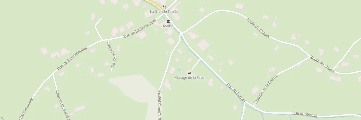 Plan du 3 Rue du Champ Pierron à Combrimont