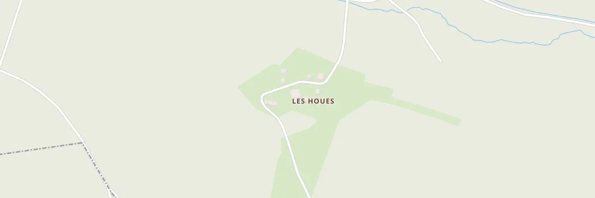 Plan du 3 Les Houes à La Grande-Fosse