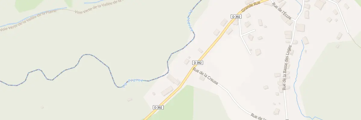Plan du 3 Gr Grande Rue à Luvigny