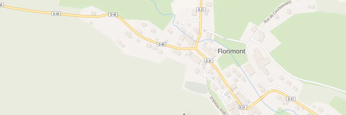 Plan du 3 Rue de Saint Andre à Florimont
