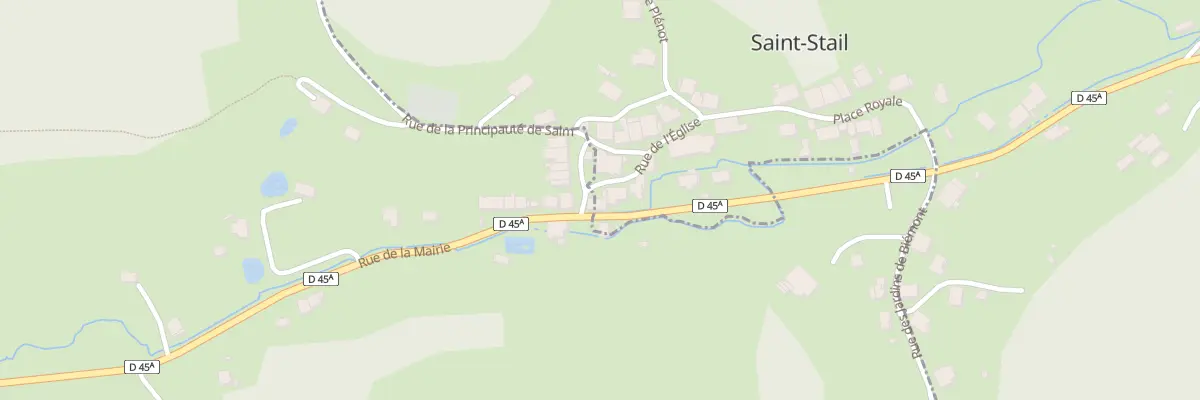 Plan du 2 Rue de l’Eglise à Saint-Stail