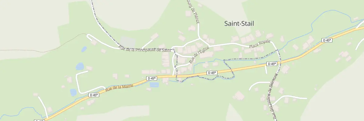 Plan du 1 Rue de l’Eglise à Saint-Stail