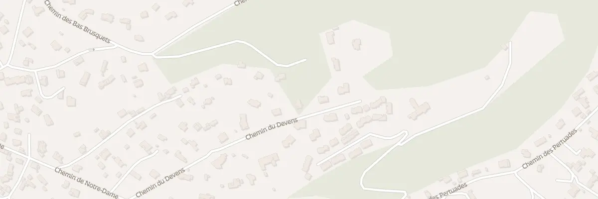 Plan du 246H Che des Bas Brusquets à Vallauris