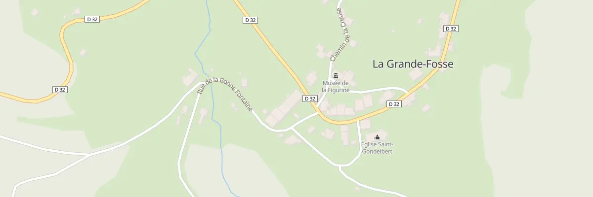 Plan du 5 Le Centre à La Grande-Fosse