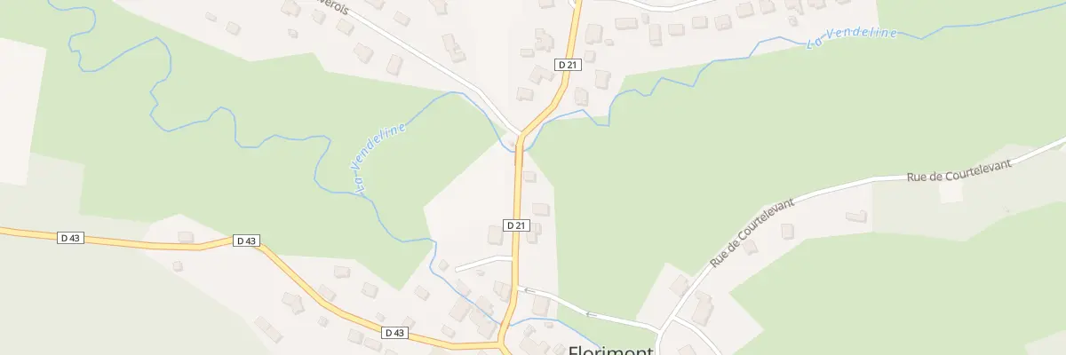 Plan du 28 Rue Principale à Florimont