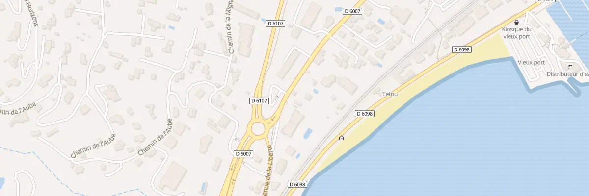 Plan du 12 Av de la Liberté à Vallauris