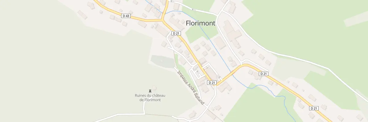 Plan du 3 Rue du Cimetière à Florimont