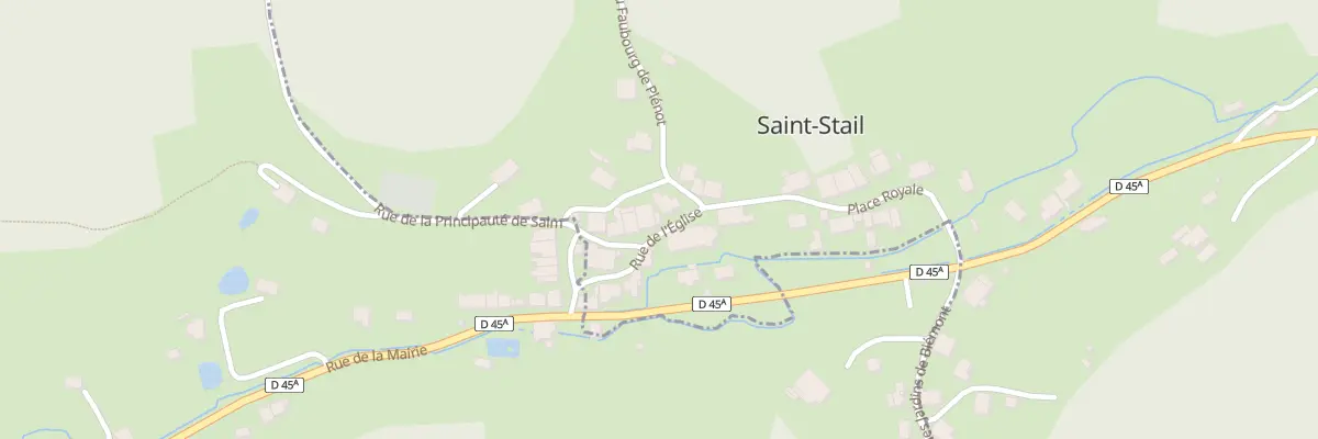 Plan du 5 Rue de l’Eglise à Saint-Stail