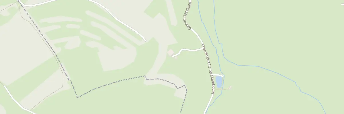 Plan du 1 Champ Maimbourg à Combrimont
