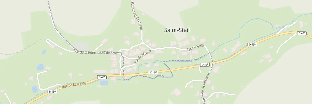 Plan du 10 Rue de l’Eglise à Saint-Stail