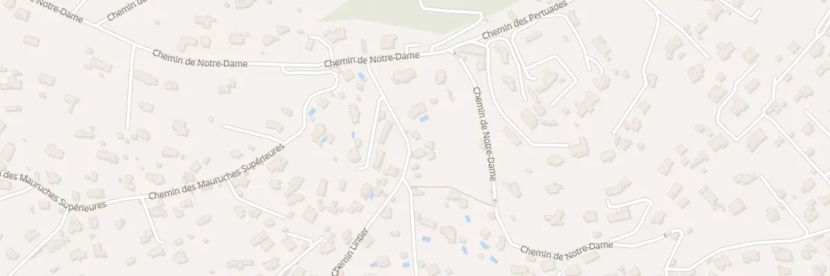 Plan du 942 Che des Clos à Vallauris