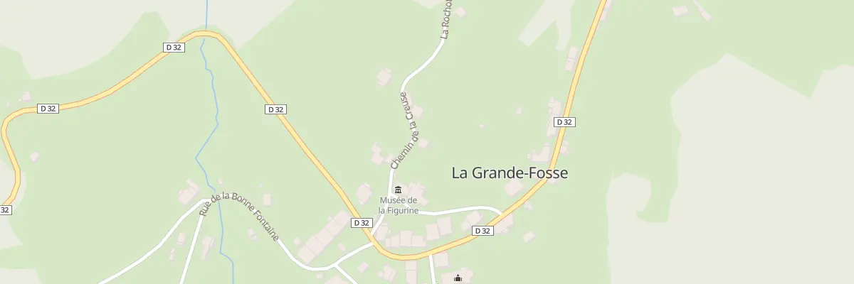 Plan du 2 La Rochotte à La Grande-Fosse