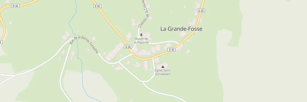 Plan du 20 Le Centre à La Grande-Fosse