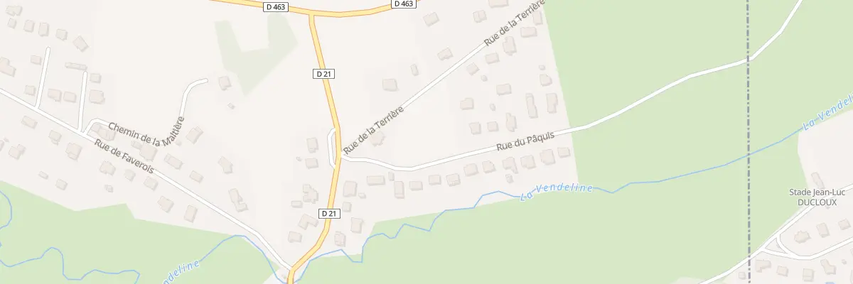 Plan du 3 Rue du Paquis à Florimont