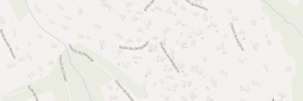 Plan du 2 Imp des Berguieres à Tourrettes-sur-Loup