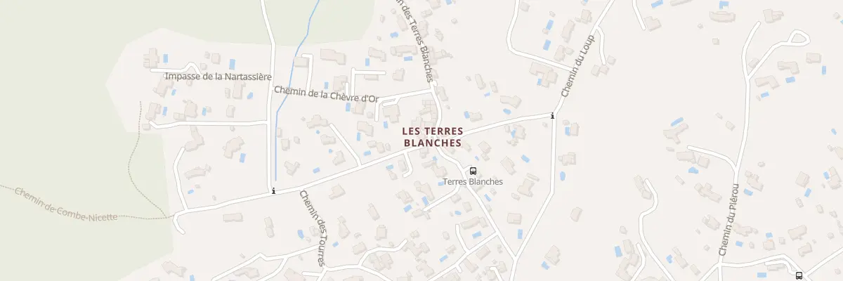 Plan du 5188 Les Terres Blanches à Roquefort-les-Pins