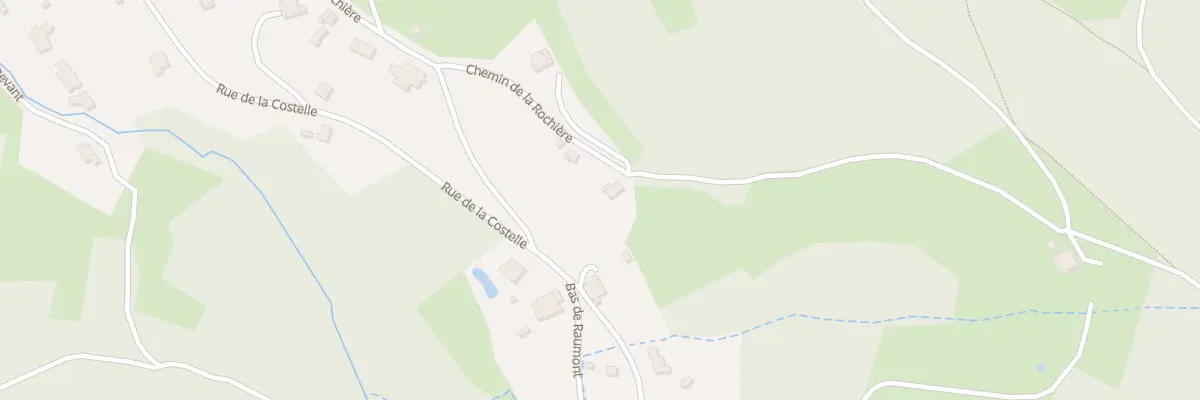 Plan du 42 Che de la Rochière à Ban-de-Laveline