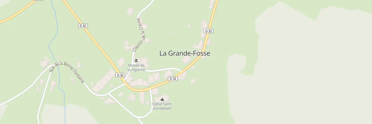 Plan du 29 Le Centre à La Grande-Fosse