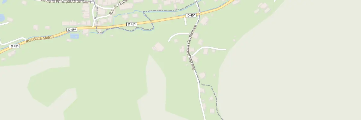 Plan du 4 Rte de Belfays à Grandrupt