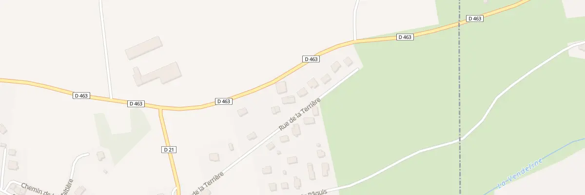 Plan du 17 Rue de la Terrière à Florimont