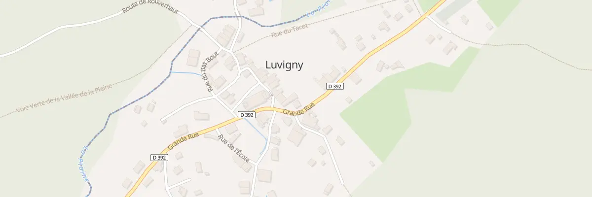 Plan du 2 Rue de l’Eglise à Luvigny