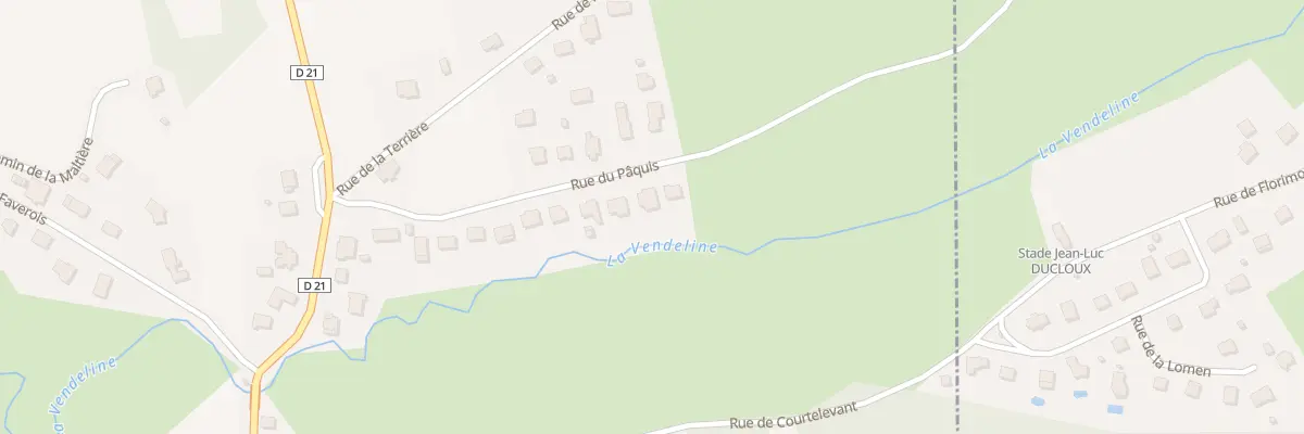 Plan du 20 Rue du Paquis à Florimont