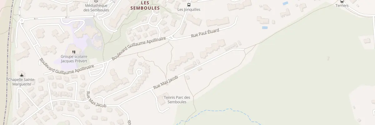 Plan du 203 Rue Max Jacob à Antibes