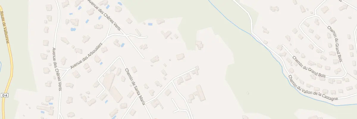 Plan du 241C Av des Arbousiers à Biot