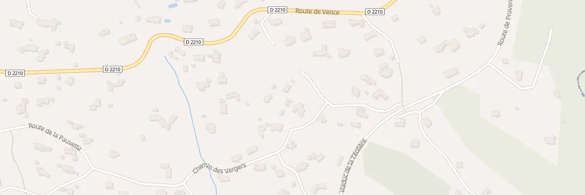 Plan du 347 Che des Vergers à Tourrettes-sur-Loup