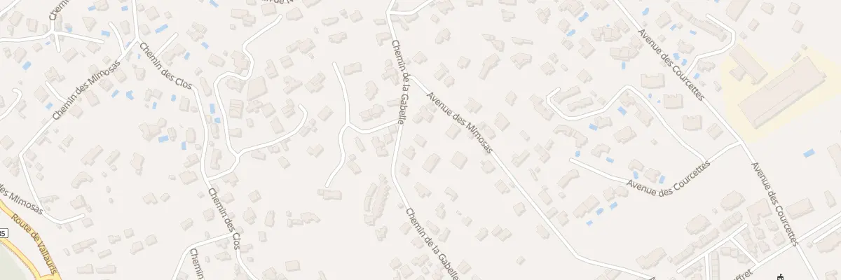 Plan du 776B Che de la Gabelle à Vallauris