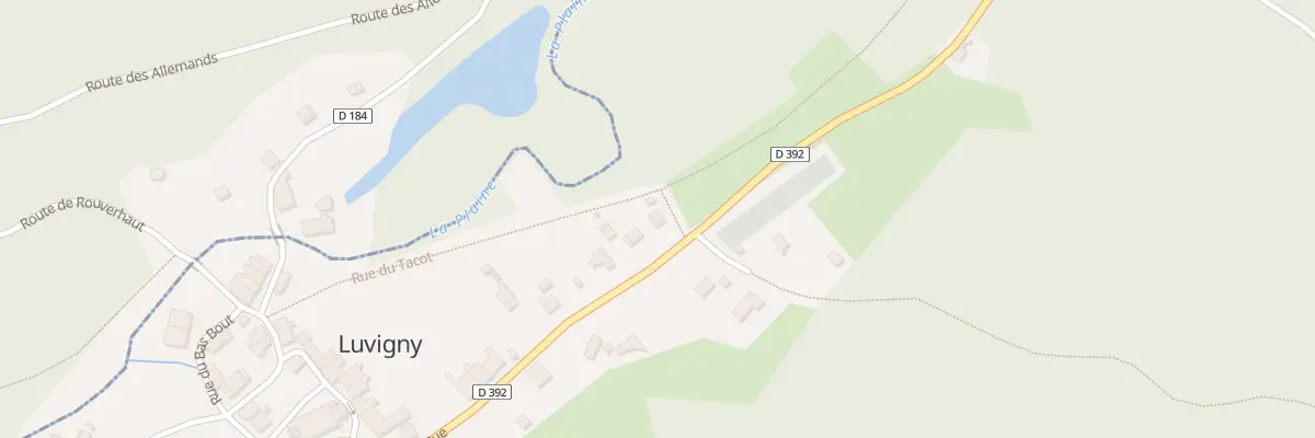 Plan du 27 Grande Rue à Luvigny