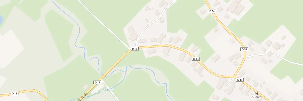 Plan du 2 Rue Principale à Suarce