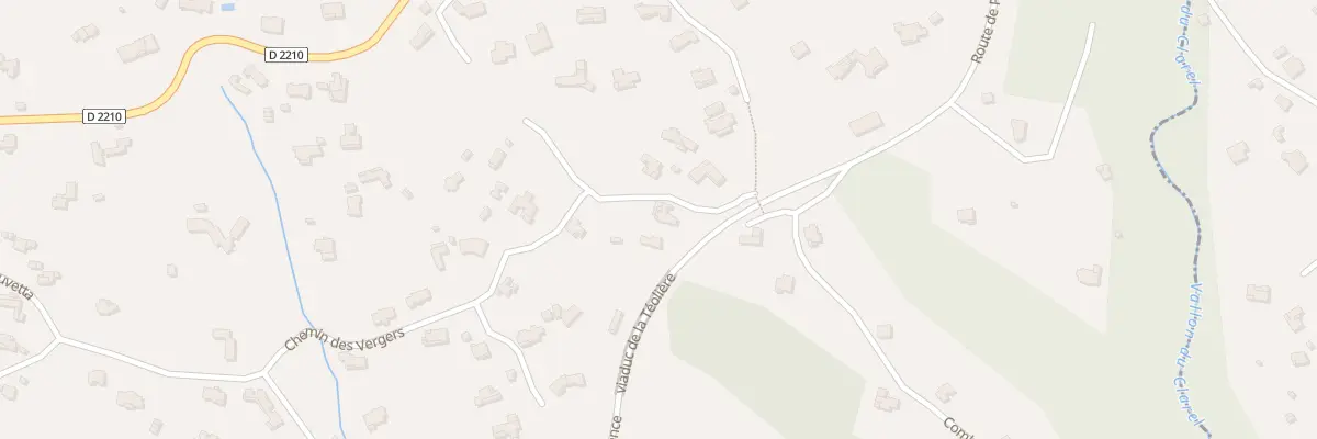 Plan du 352 Che des Vergers à Tourrettes-sur-Loup