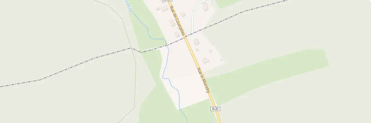 Plan du 4 Rue Le Moindry à Courcelles