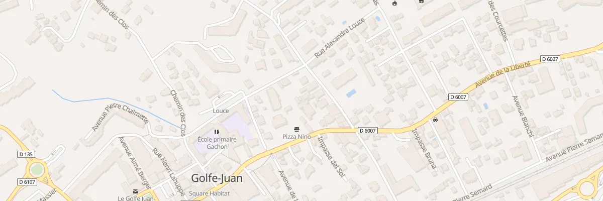 Plan du 186A Rue Alexandre Louce à Vallauris