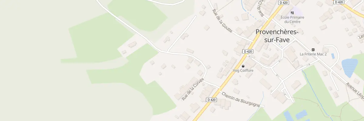 Plan du 9 Rue de la Corvée à Provenchères-et-Colroy