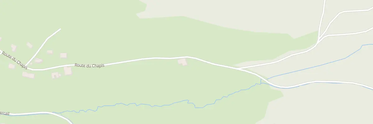 Plan du 20 Rte du Chapis à Combrimont