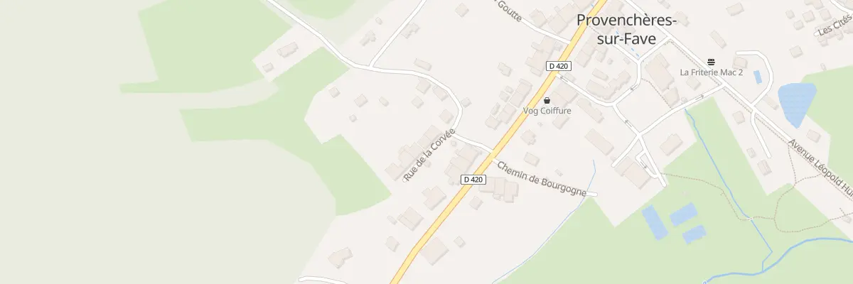 Plan du 4 Rue de la Corvée à Provenchères-et-Colroy