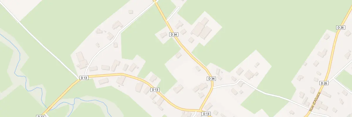 Plan du 13 Rue des Vosges à Suarce