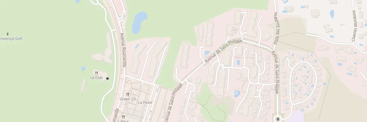 Plan du 710 Av Saint Philippe à Biot