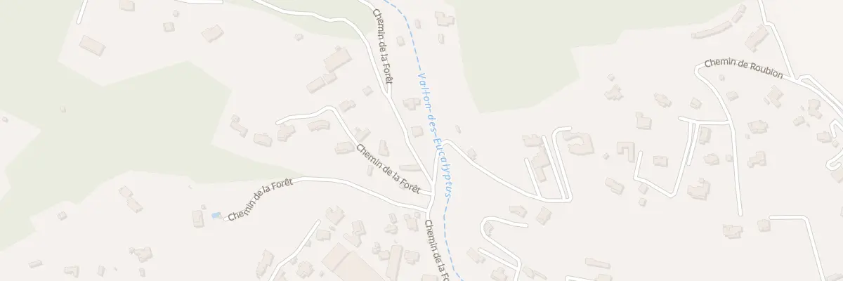 Plan du 194 Che de la Forêt à Antibes