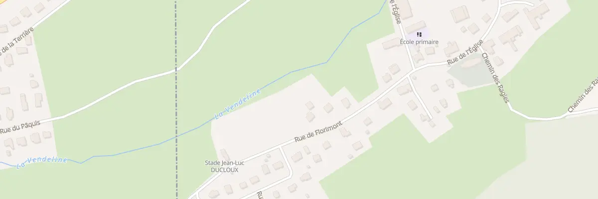 Plan du 6 Rue de Florimont à Courtelevant