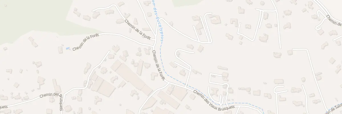 Plan du 9002 Che des Semboules à Antibes