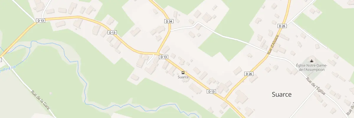 Plan du 19 Rue Principale à Suarce