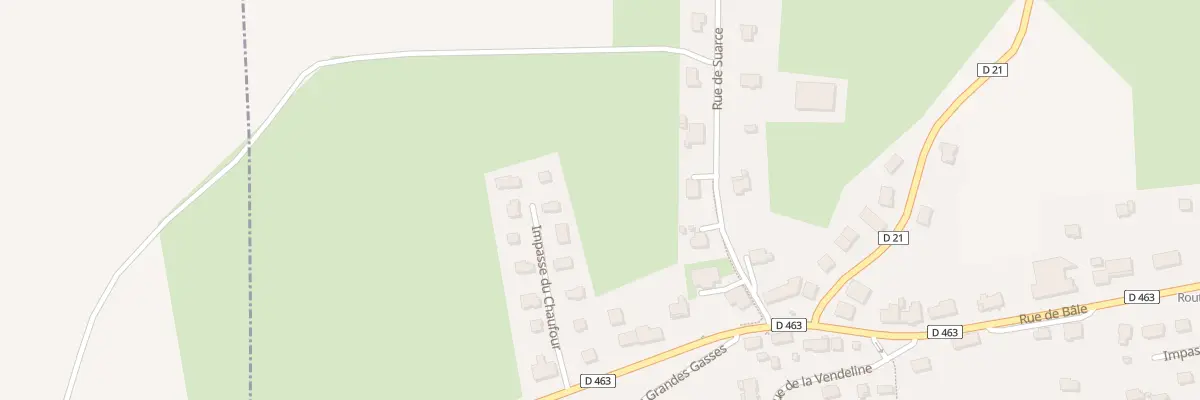 Plan du 5 Rue de Bâle à Courtelevant