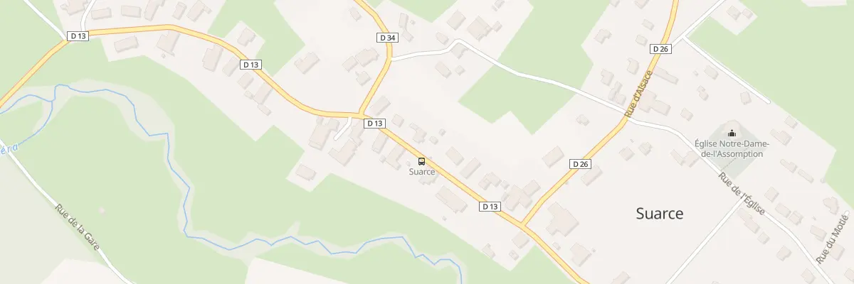 Plan du 21 Rue Principale à Suarce